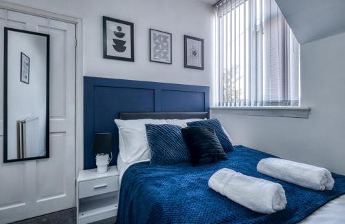 Manchester Wohnung | Modern 3BR Home Pet Friendly Near City Centre