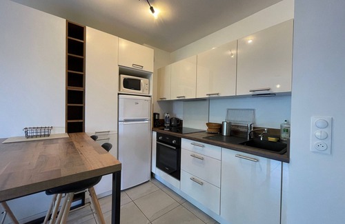 Vieux-Boucau-les-Bains Wohnung | Schöne T2-Wohnung in Vieux-Boucau - Strandnah, Parkplatz, Stilvoll eingerichtet