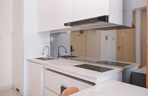 Cikokol Wohnung | Modern And Comfy 1Br Apartment Tree Park City Bsd