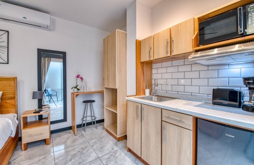 San Jose Wohnung | Modern Apartment in San Jose Downtown with patio!