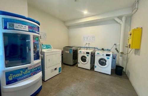 Bang Lamphu Lang Wohnung | Modern Condo Near Icon Siam & BTS Krung Thonburi
