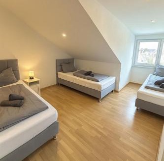 Neureut Sudlicher Teil Wohnung | Modern Flat Karlsruhe - Waschmaschine, Fußbodenheizung, Regendusche