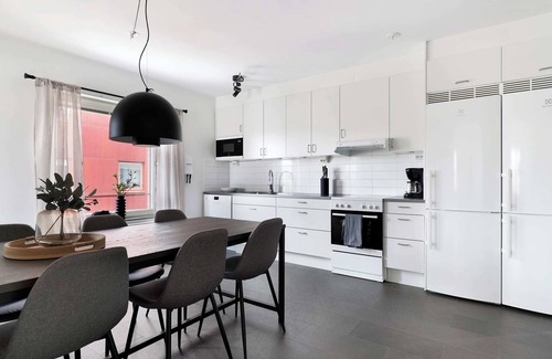 Pitea Wohnung | Modern Haven in Piteå's Heart