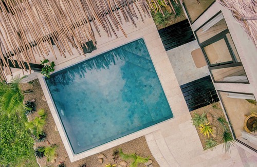 Armenia Villa | Modern Jungle Villa Onyx w/ AC, Plunge Pool & Outdoor Fireplace