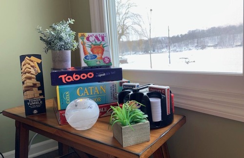 Cassopolis Haus | Modern Lakefront Home w/Fireplace near Ski Resort and Notre Dame