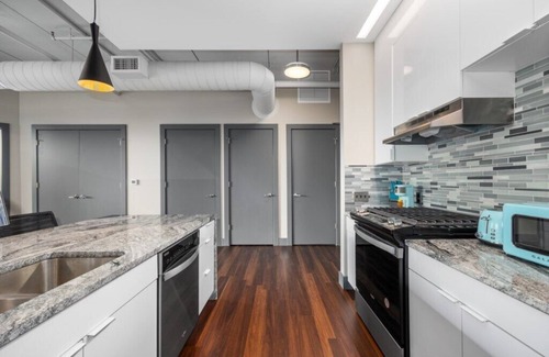 Nelson Wohnung | Modern Luxury, 1 bedroom in Downtown Muskegon- Leonard Luxury Apartments