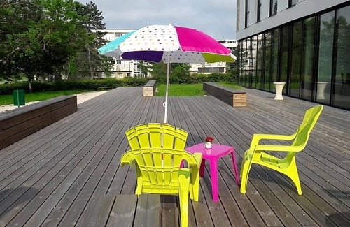 Dijon Hotel | Modern Mini-Apartment with Kitchen Amenities & Peaceful Surroundings