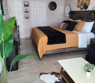 Bryant Wohnung | Modern Studio Retreat with King Bed - Cozy Comfort