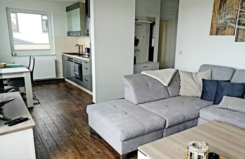 Ziemitz Eigentumswohnung | Moderne Ferienwohnung mit Balkon direkt an der Peene