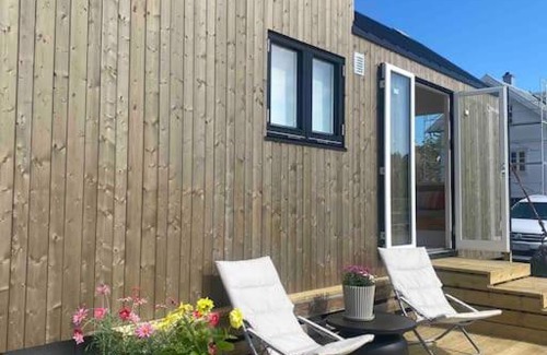 Moskenes Wohnung | Moderne minihus ved havet