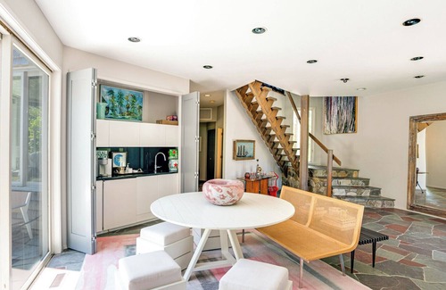 Montauk Haus | Modernist Montauk Home with Heated Pool, Close to Lake Montauk and Ditch...