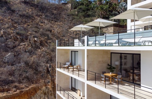 Colonia El Progreso Wohnung | Montemar 602: 2bd Condo Pool Ocean Views Gym