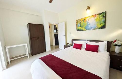 Colva Wohnung | Moon Bliss 1BHK, 5 min walk to Colva Beach