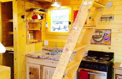 Newport Kabine | Shiner Shack Cabin. Ein rustikales Erlebnis in großartiger Lage mit privatem HotTub!