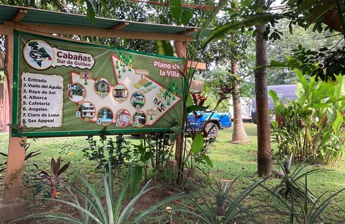 Tuxtla Chico Kabine | Moonshine, rustic pool, Starlink, AA, kitchenette, hammock, KING size, vegetable garden