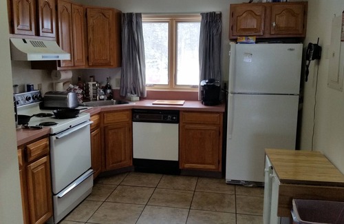 East Burke Eigentumswohnung | Mountain view, trailside condo at Burke Mountain Resort