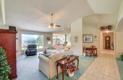 Boundary County Haus | Moyie Springs Home with Views, Near Kootenay River!