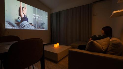 Ichinomiya Villa | N vacation stay サウナBBQ付き一棟貸ヴィラ2名2万から ペット可 100インチ超え大画面シアター