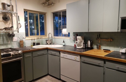 Harvey Park Haus | Near-net-zero home with views, lake, pickleball & basketball courts, playground
