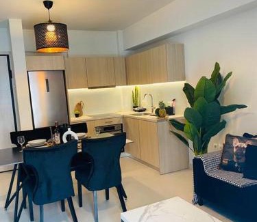 Kallithea Wohnung | New 2BD aprt with Shared Rooftop Pool D3