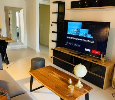 Kallithea Wohnung | NEW 2BD APRT with SHARED ROOFTOP POOL