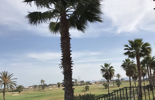 Los Alcazares Wohnung | 3 Zimmerwohnung für 4 Personen 2SZ, 2BZ, 2 Balkone am Golfplatz