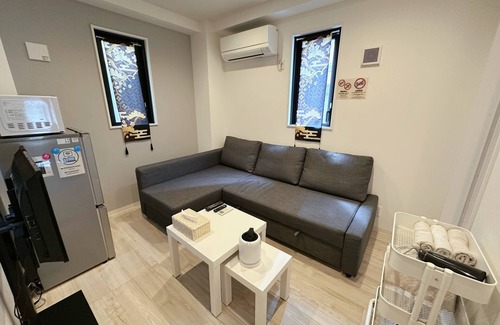 Asakusabashi Haus | Newly built house of 67 sq.m., ideal for family/group travel. 8-minute walk from Asakusabashi Station, convenient transportation. ‼️ Close to Akihabara, Ueno Park, and Sensoji Temple.