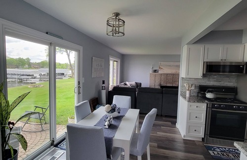 Howell Haus | Newly renovated 3 bedroom lakefront home on all-sports Crooked Lake!