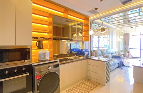 Bendungan Hilir Wohnung | Nice And Restful 2Br At Sudirman Suites Apartment