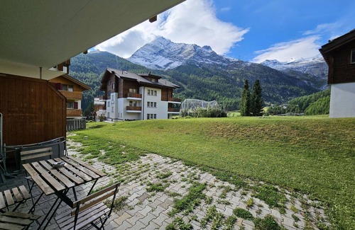 Saas-Fee Wohnung | Nice apartment for 4 guests with WIFI, balcony and pets allowed