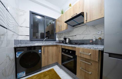 Ain Harrouda Wohnung | Nice & Comfortable 2BHK panoramic balcony with swimming pool