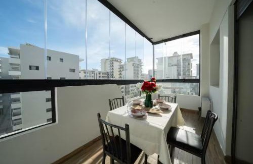 Ain Harrouda Wohnung | Nice & Comfortable 2BHK panoramic balcony with swimming pool