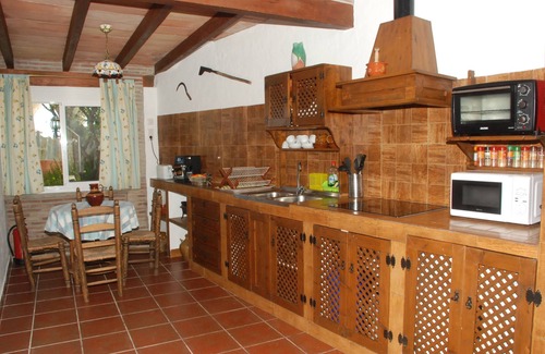 Frigiliana Hütte | Schönes rustikales Haus mit Garten und Pool an der Costa del Sol.