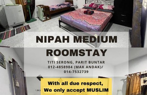 Parit Buntar Haus | Nipah Medium Roomstay Parit Buntar