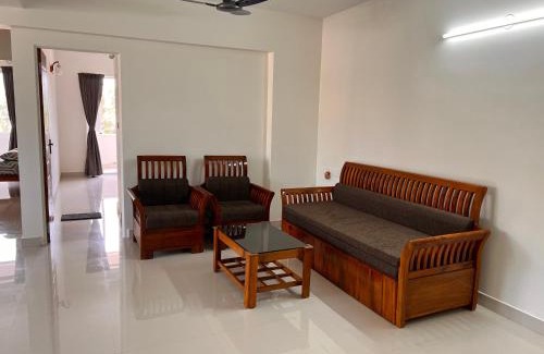 Mangalore Wohnung | Nirvana Stay, Spacious Fully furnished 2bhk apartment in Mangalore, Full AC for Family