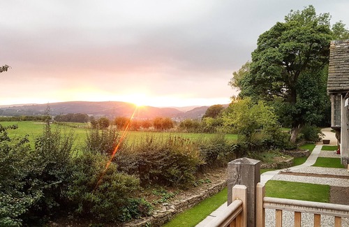 Kington Haus | Scheune-Hütte-Ensuite Bad-Blick auf die Landschaft-Num 7