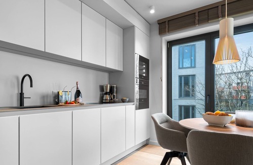 List Wohnung | Nordic Suite - Infrarotdusche, Balkon, Ethanolkamin, Weinkühlschrank, Quooker