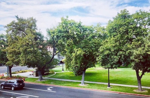 Logan Wohnung | North Flat Luxury Suite - 450 m², Blick auf die Center Street