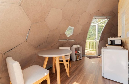 Sullivan Kabine | Nova Nook-Mirror Dome with Private Bathroom
