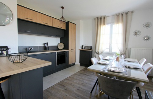 Serris Wohnung | NOVA6 -Disneyland Paris and Val d'Europe for 6pers