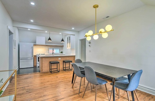 Oak Park Haus | Oak Park Home w/ Fire Pit - 5 Mi to Garfield Park!