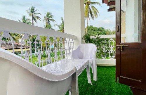 Sernabatim Wohnung | Ocean Breeze Studio Flat 5 min Colva Beach