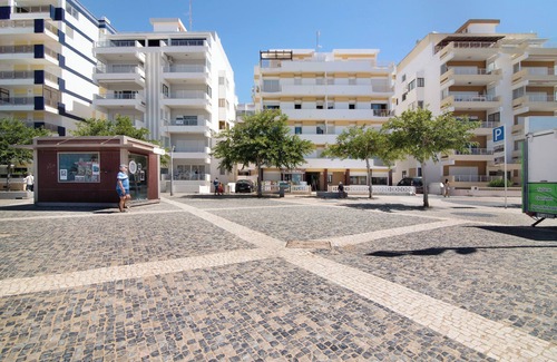 Armacao de Pera Wohnung | 'Ocean View Apartment' mit Meerblick, WLAN