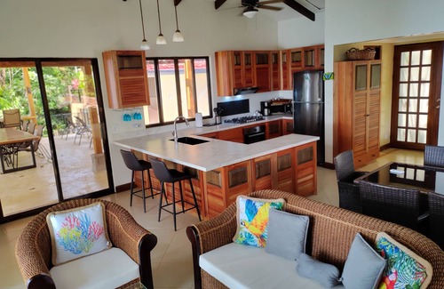 Dominicalito Villa | Ocean view Casa Gauguin. Forget your worries in this spacious and serene space.