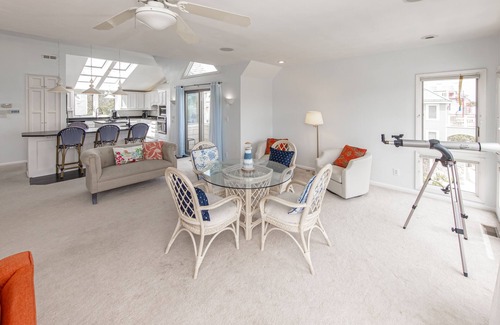 Croatan Beach Haus | Ocean-view home that is within a 2 minute walk to the beach w/rooftop deck
