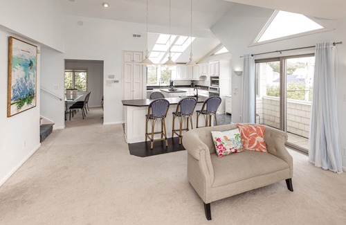 Croatan Beach Haus | Ocean-view home that is within a 2 minute walk to the beach w/rooftop deck