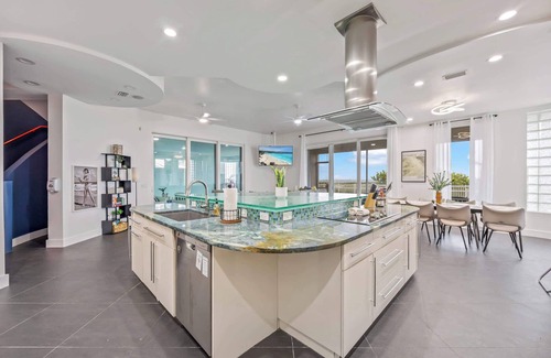 Cocoa Beach Haus | Oceanfront 6BR | Indoor Pool, Theater, Funky Fun