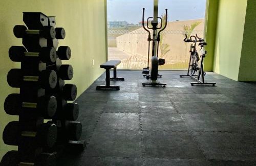 Boca del Rio Wohnung | Oceanfront &6pers &Pool &Gym &Golf Club