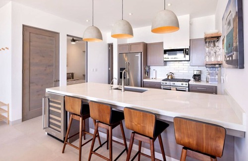 Cerritos Wohnung | Oceanfront Condo Steps Away From Cerritos Beach