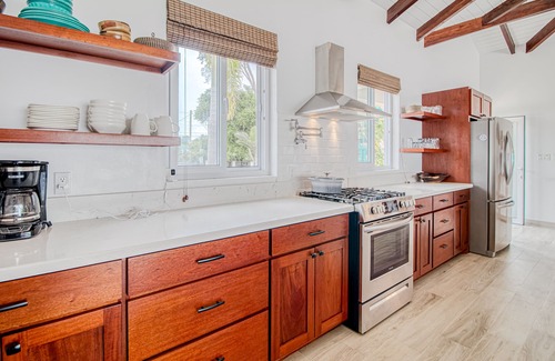 Placencia Haus | Oceanfront oasis on the beach with private pool, gazebo, grill, patio, and AC